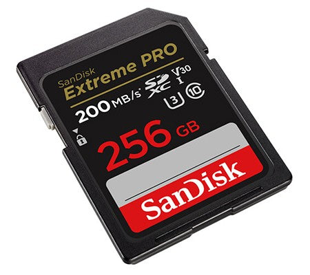 Memory SD Card SanDisk Extreme Pro SDXC 256GB 200MBs Garansi Resmi