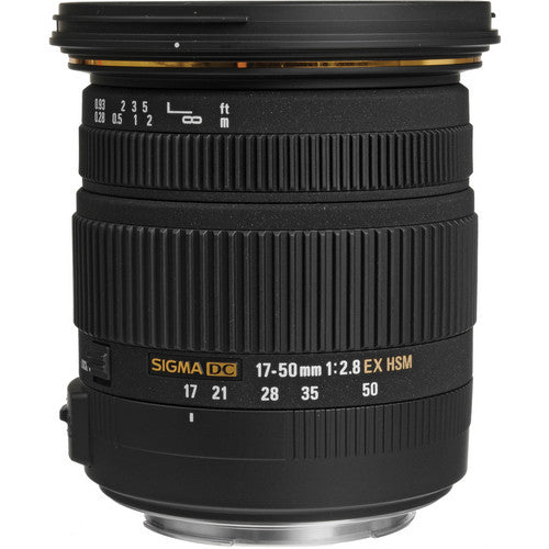 Lensa Sigma 17-50mm F2.8 EX DC OS HSM For Canon