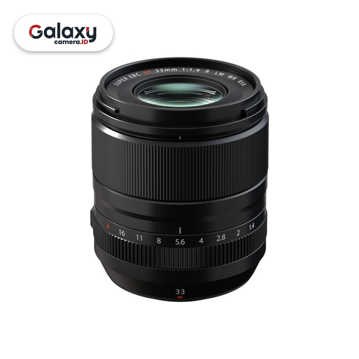 Fujifilm XF 33mm f1.4 R LM WR Fujinon Fuji XF33mm f/1.4 Garansi Resmi