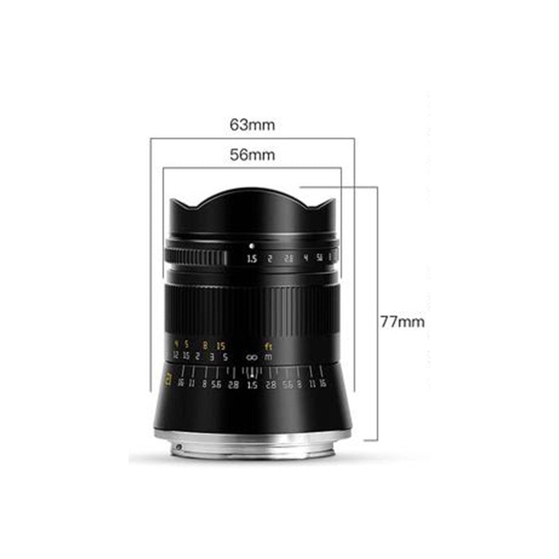 TTArtisan 21mm F1.5 For Canon EOS-R Mount