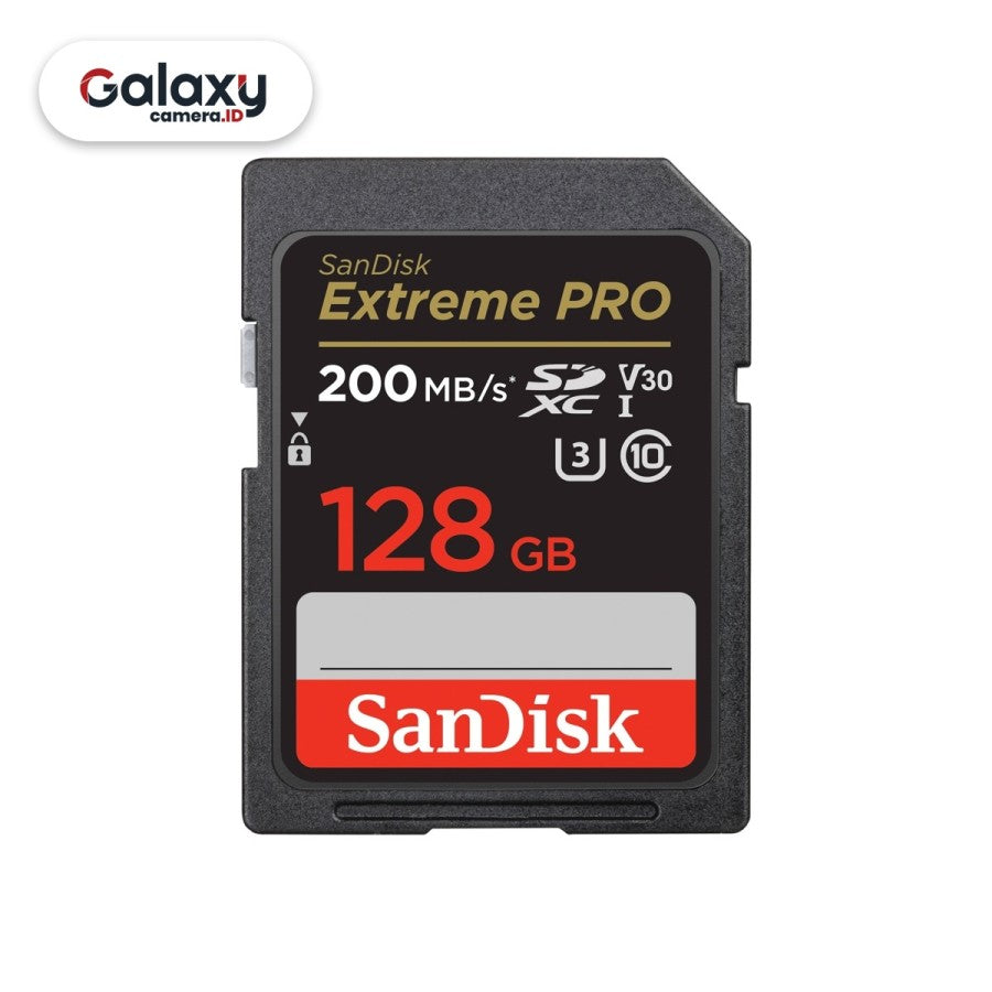 Sandisk SDXC Extreme Pro 128GB 200MB/s UHS-I SDHC 128 GB Original