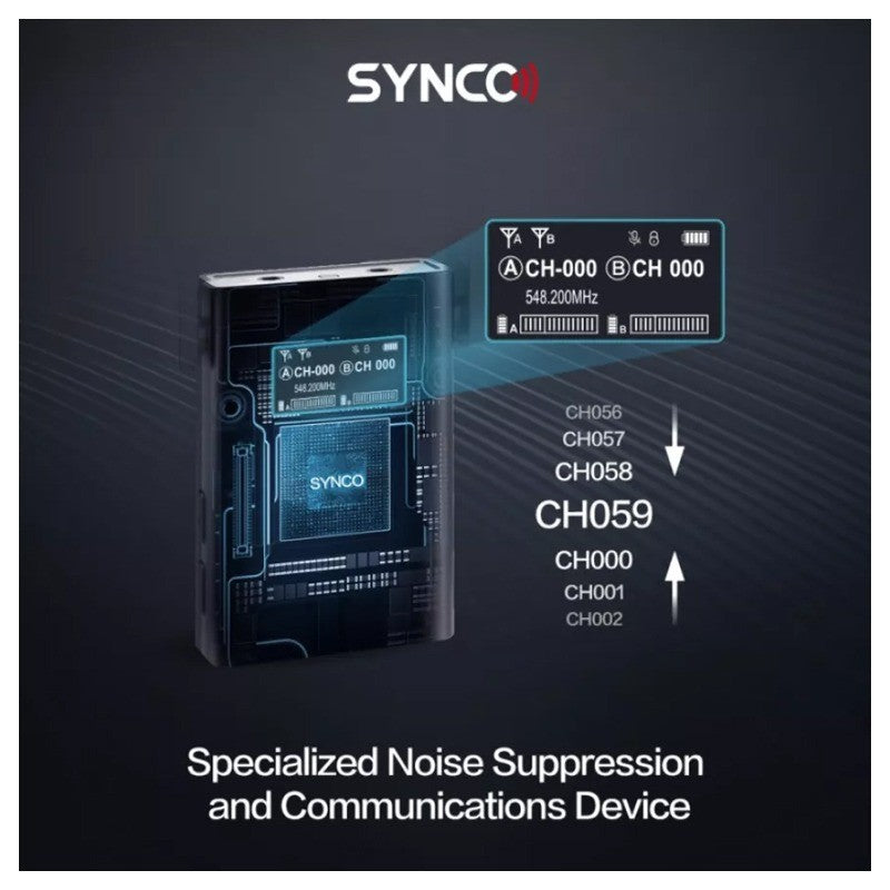 Synco WMIC-TS UHF Wireless Microphone