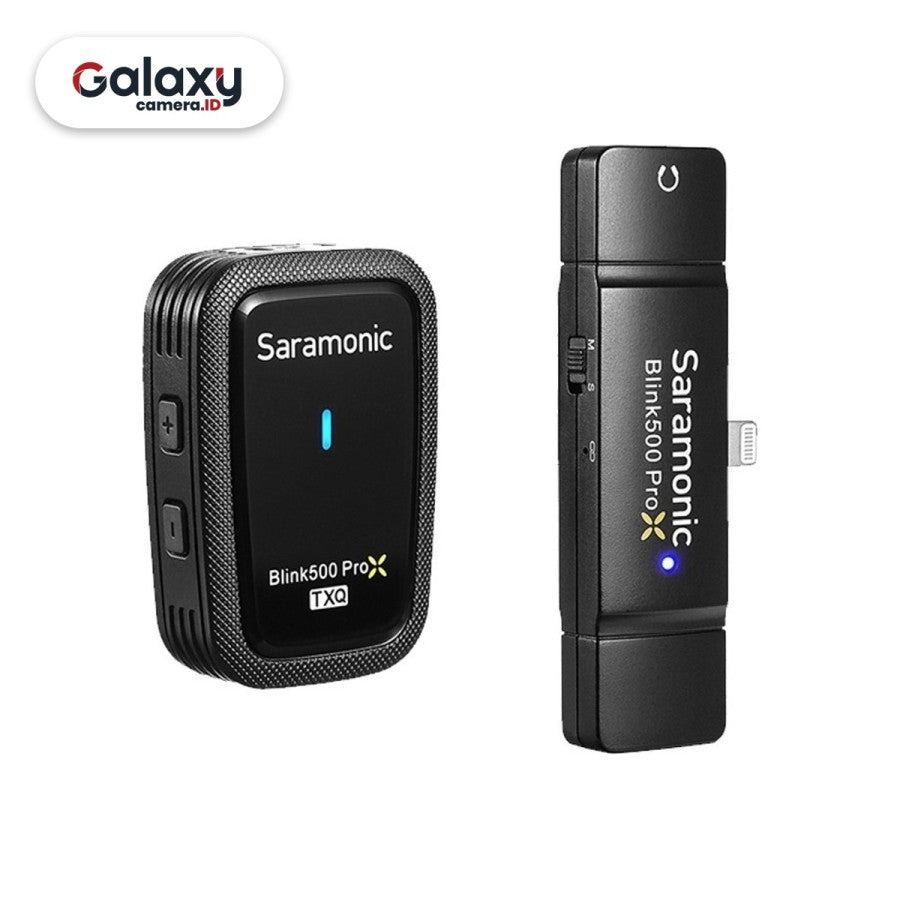 Saramonic Blink 500 ProX Q3 Pro X Q 500 Dual Wireless Microphone Resmi