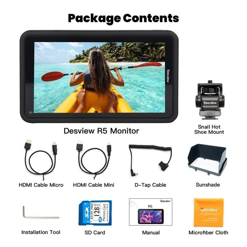 Desview R5 5.5-inch On Camera Touch Monitor