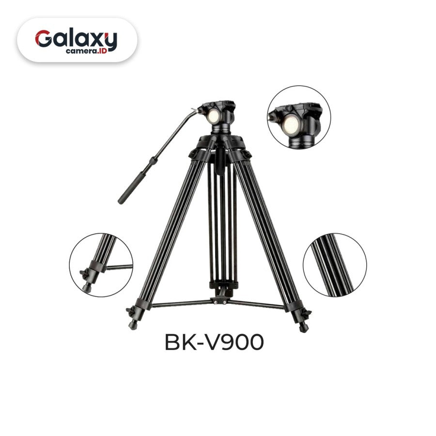 Beike BK-V900 Aluminum Alloy Tripod