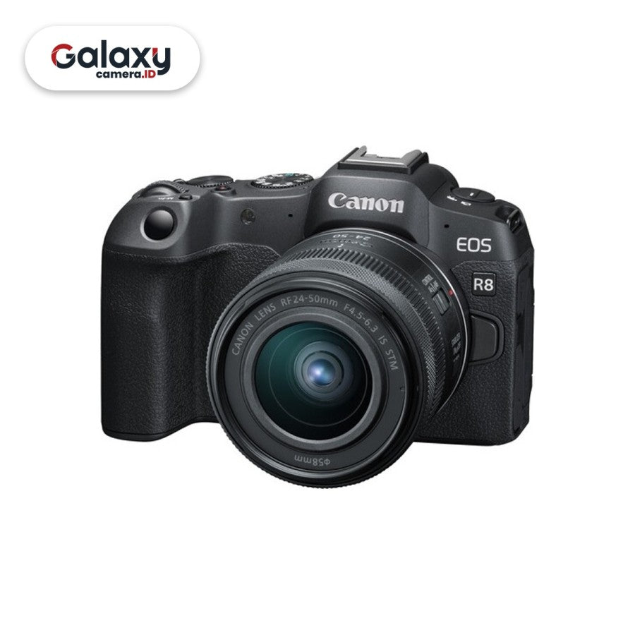 Canon EOS R8 Kit RF 24-50MM Kamera Mirrorless FullFrame Garansi Resmi