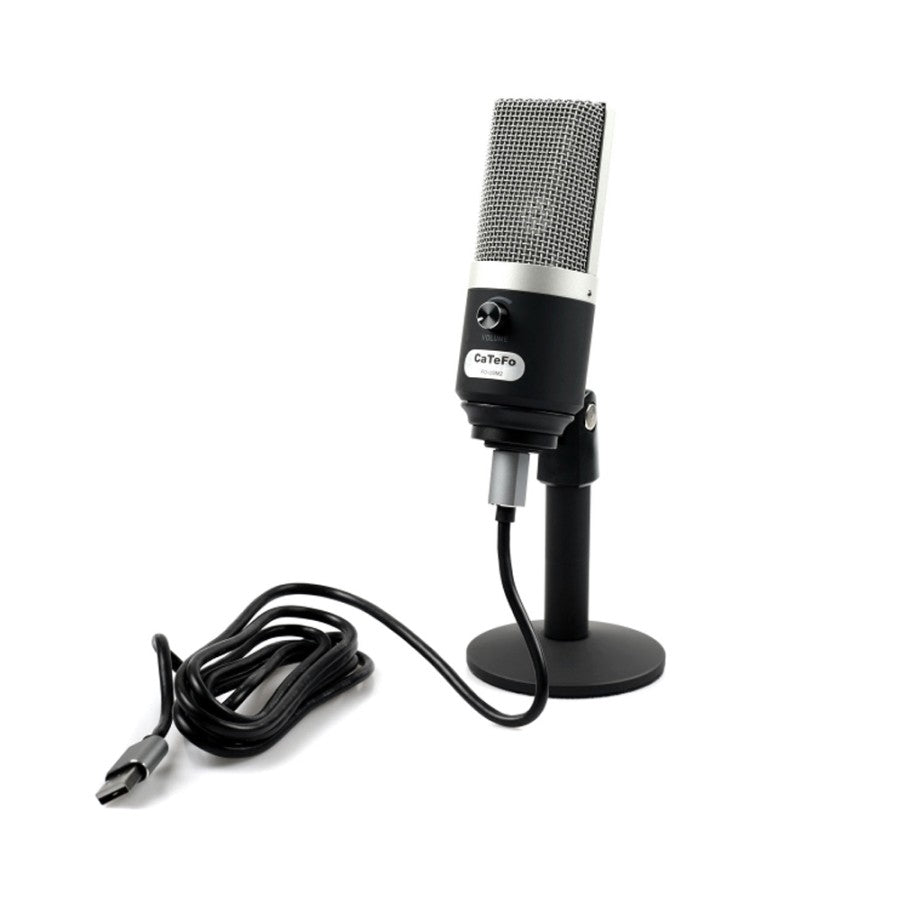 CaTeFo FO-USM2 USB Condensor Microphone for PC and Mac