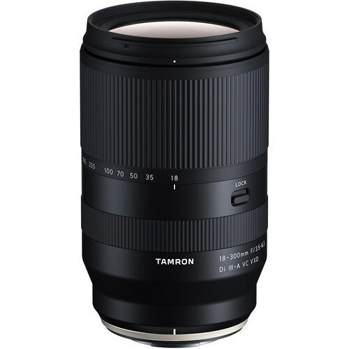 Lensa Tamron 18-300mm F3.5-6.3 DI III A VC VXD Fujifilm APS-C Resmi