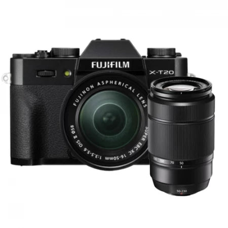 Fujifilm X-T20 Black Kit 15-45mm + XC50-230mm