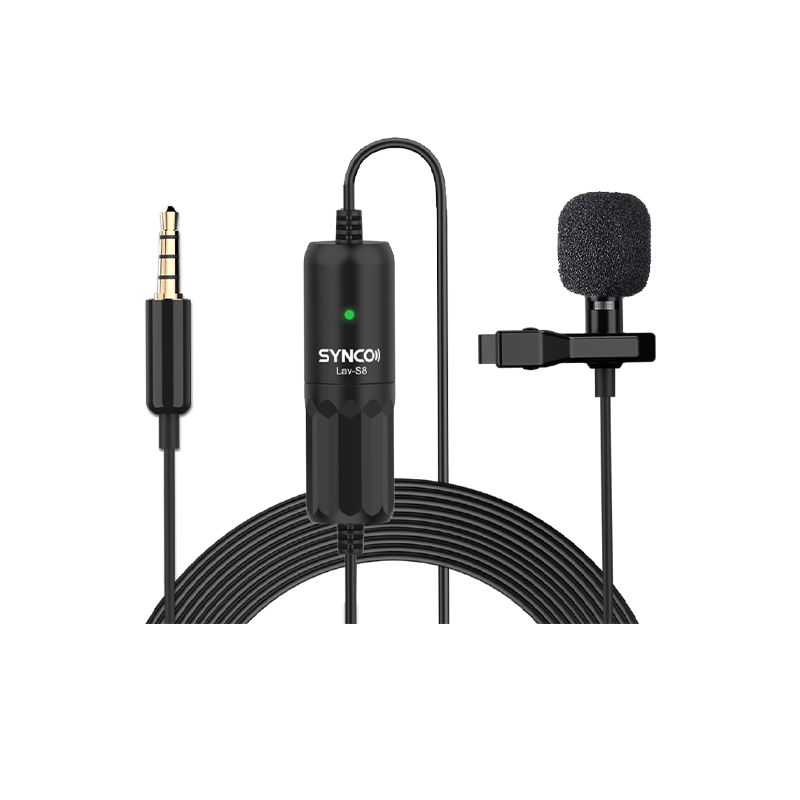 Synco Lav-S8 Omnidirectional Lavalier Microphone