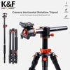 KNF K&F Concept SA254T2 Horizontal Rotation Tripod with Ballhead
