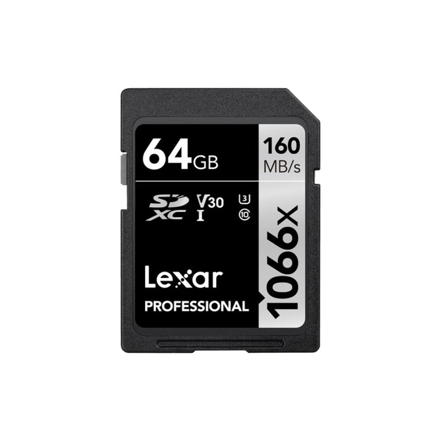 Memory SDXC Lexar Professional 64GB 1066x UHS-I