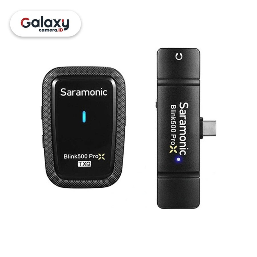 Saramonic Blink 500 ProX Q5 Pro X Q 500 Dual Wireless Microphone Resmi