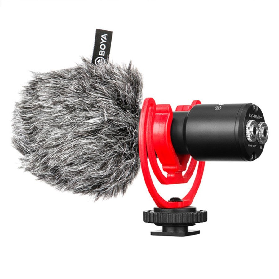 Boya BY-MM1+ Super-cardioid Condenser Shotgun Microphone