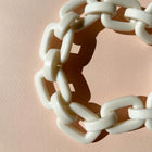 ACRYL CHAIN - Marseille white matt flexi