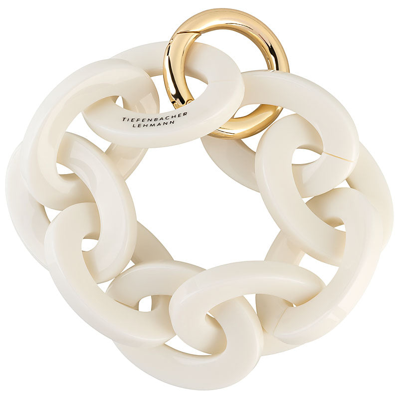 ACRYL BRACELET_Lyon white