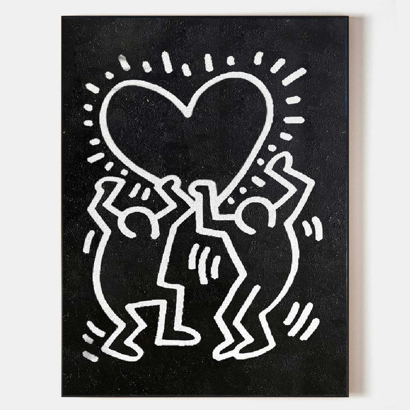 keith haring love art