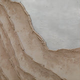 Brown Handmade Original Abstract Painting 3D Textured Acrylic Wall Art on Canvas Wabi Sabi Art