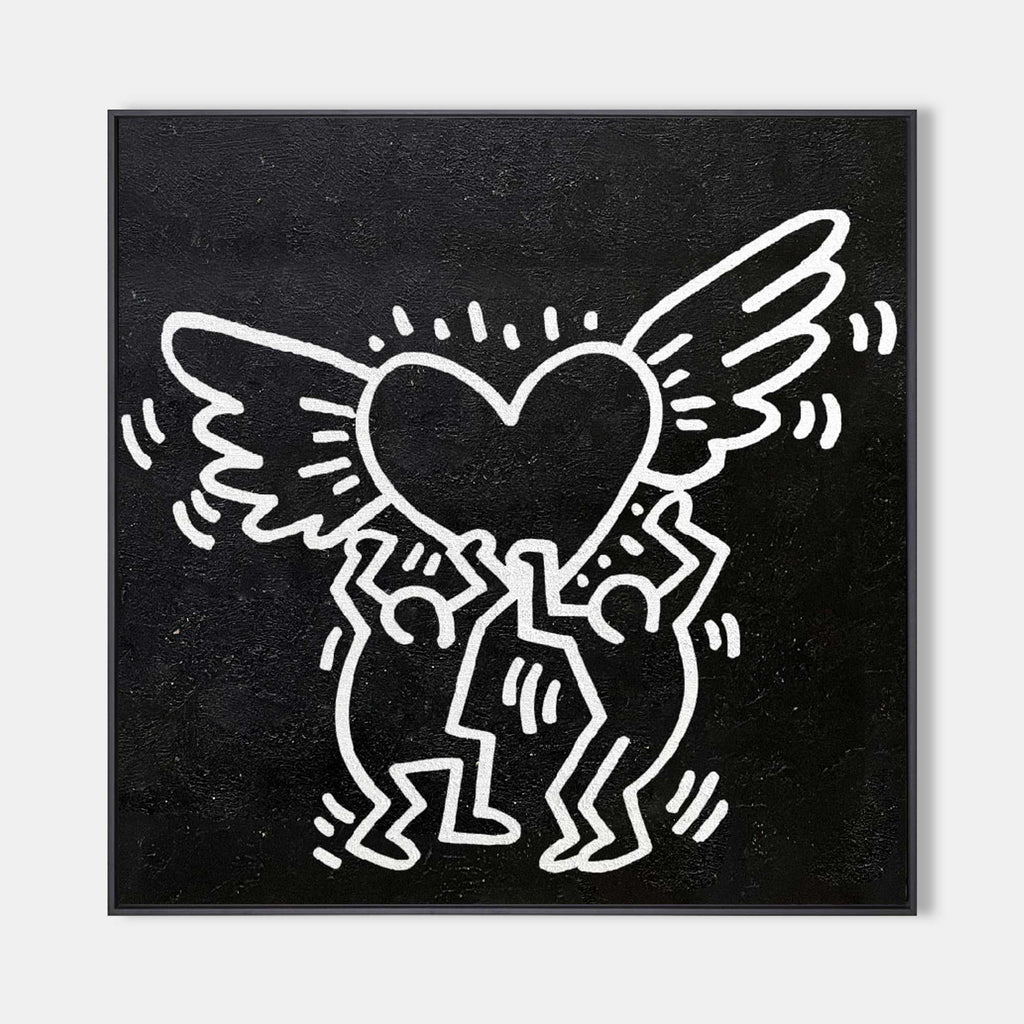 keith haring love art