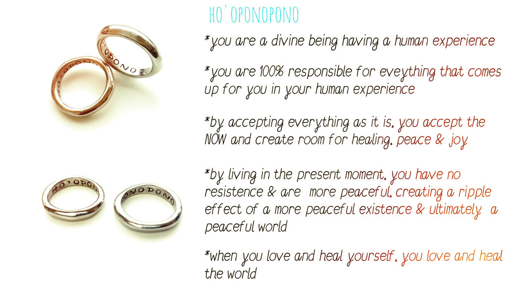 Principles of Ho'oponopono