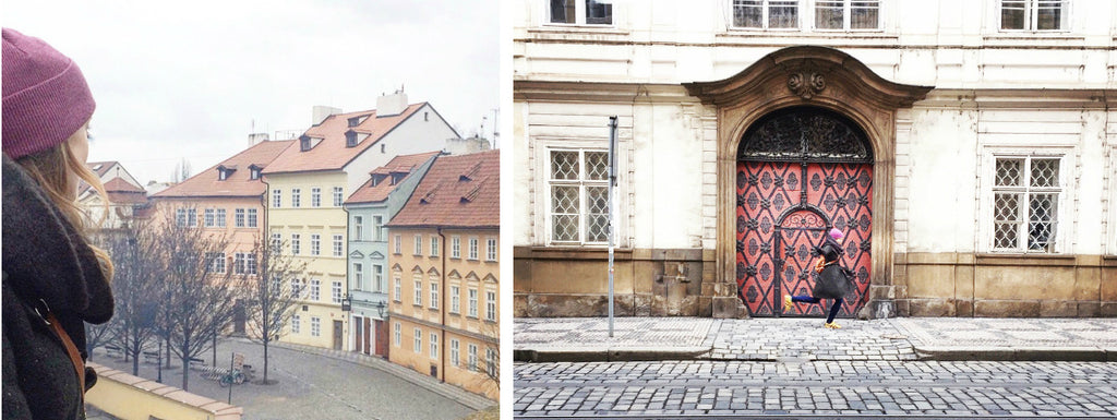 Prague Cobblestone Streets