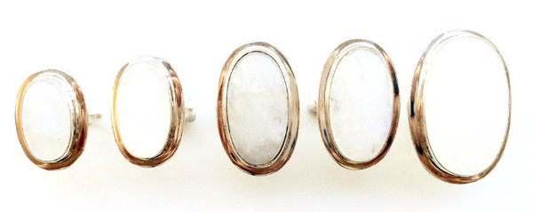 Moonstone Rings