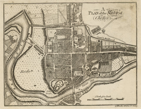 a plan of the city of chester