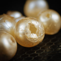 cracked glass pearls