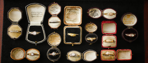 antique ring boxes