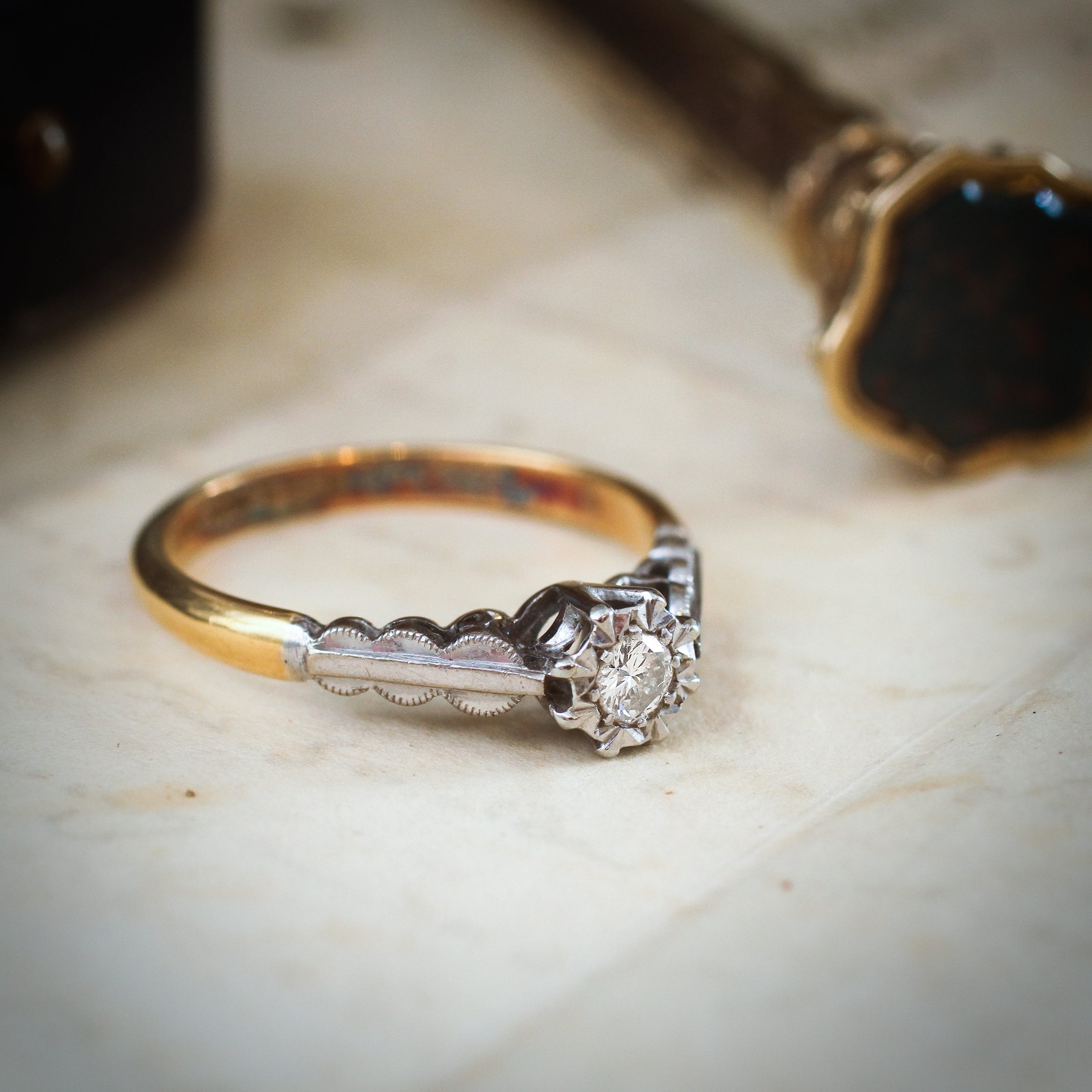 solitaire engagement ring