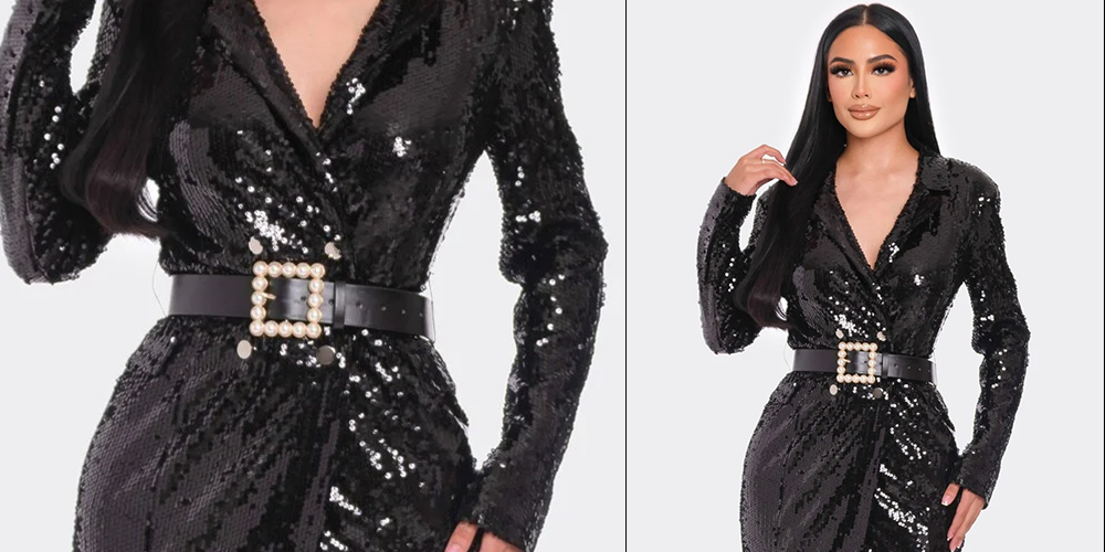 Look Classy with Sequins Dresses