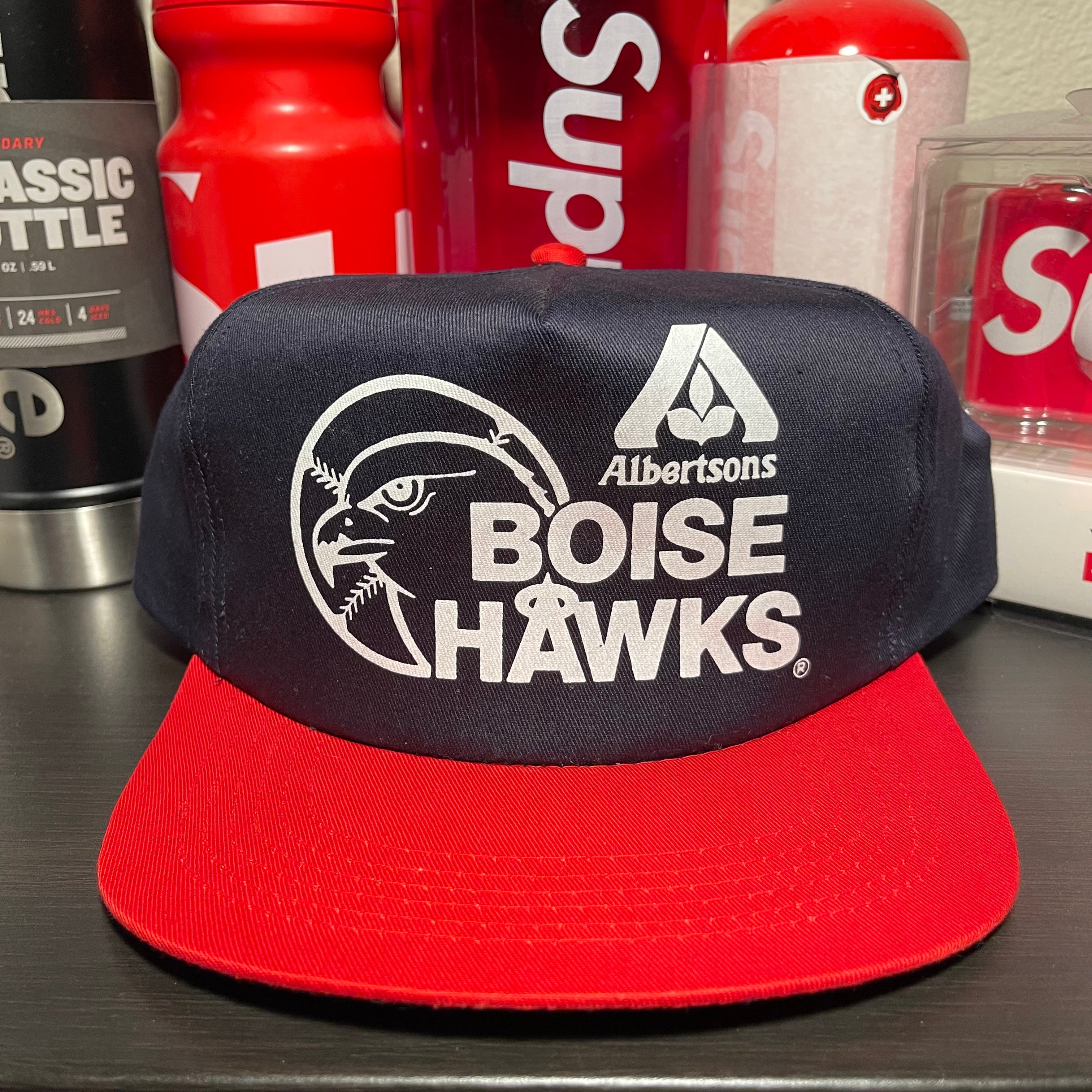 Albertson’s Boise Hawks Promotional Snapback hat.