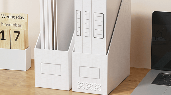 print-logo-on-magazine-file-holder-by-embossing