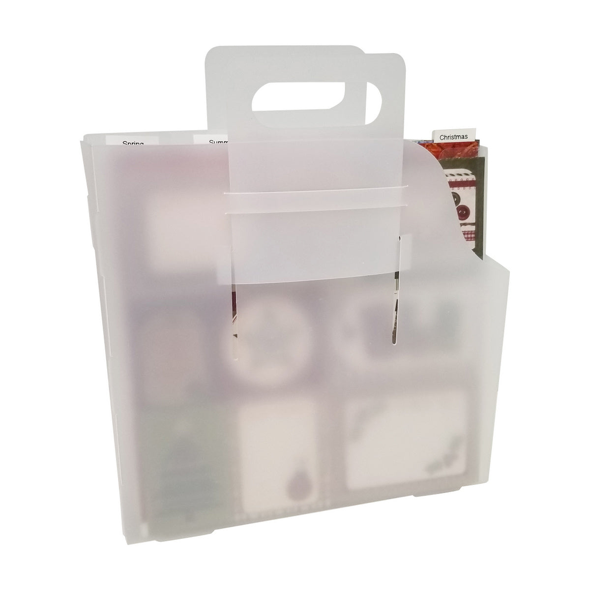 12x12 Paper Organization combo - carry box and divider pockets, Totally-Tiffany.com, A32, RF-XL5PK