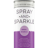 FloraCraft Spray Glitter 4.125 Ounce Iridescent