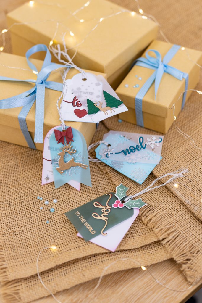 DIY Holiday Gift Tags {tutorial} – gingersnapcrafts