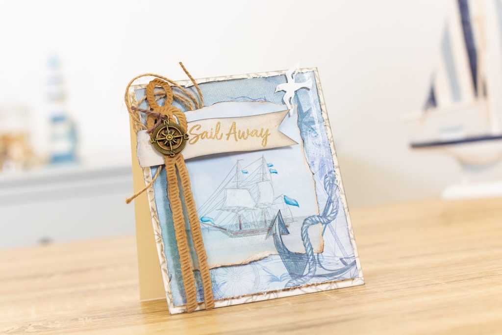 Set Sail to Serenity With This Coastal Scrapbook Layout – Creative
