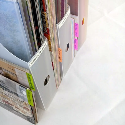 12x12 Paper Storage and Organization - Totally-Tiffany Paper Handler