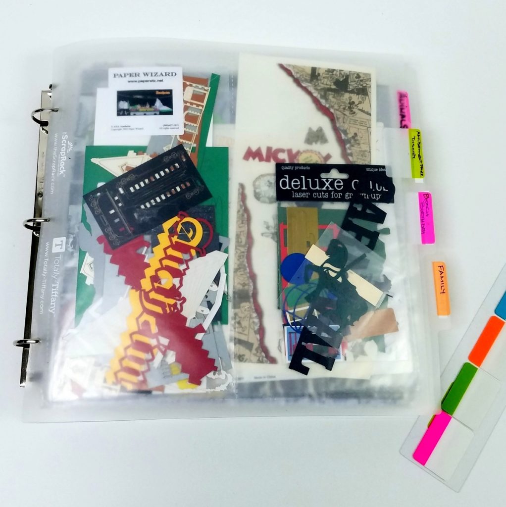 Labelyour ScrapRack Divider with SYF tabs from Totally-Tiffany