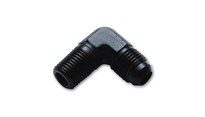90 Degree Adapter Fitting; Size: -6AN x 1/4" NPT