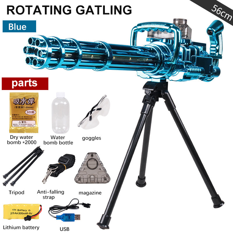 Gatling Gel Blaster Toy Gun （tiktok Recommend） Hakatoys 0587