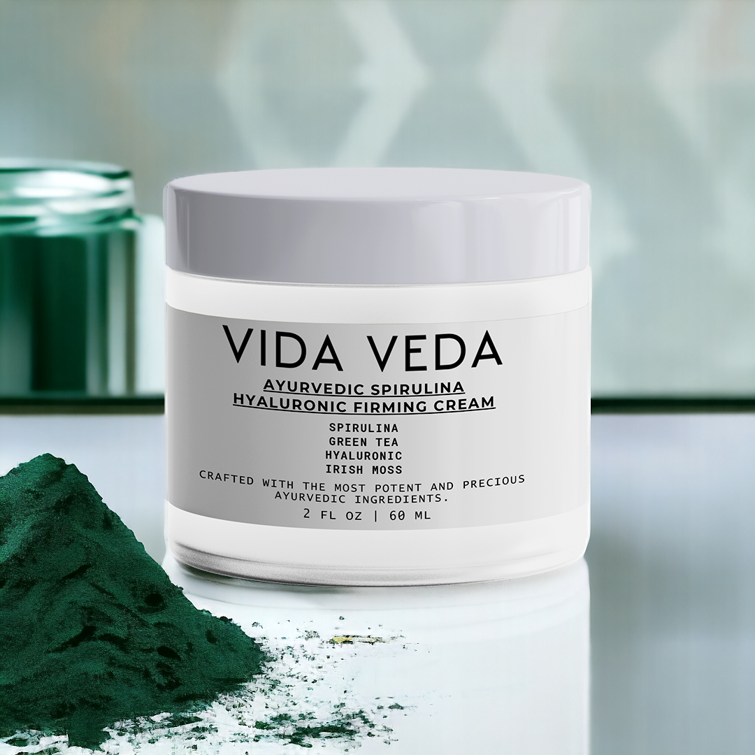 Ayurvedic Spirulina Hyalunoric Firming Cream - VIDA VEDA product image