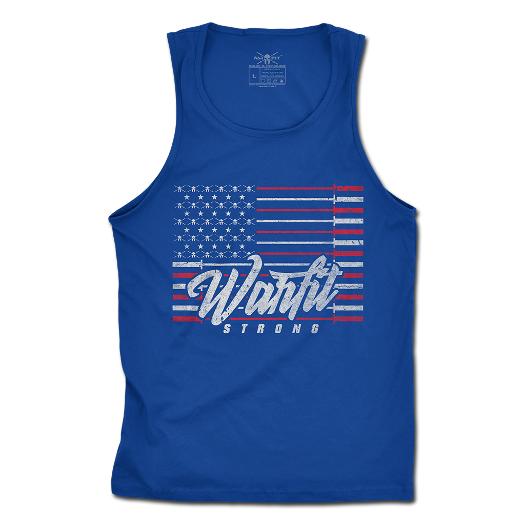 Bars N' Stars Unisex Tank – WARFIT CLOTHING CO.™ | WARFIT LLC