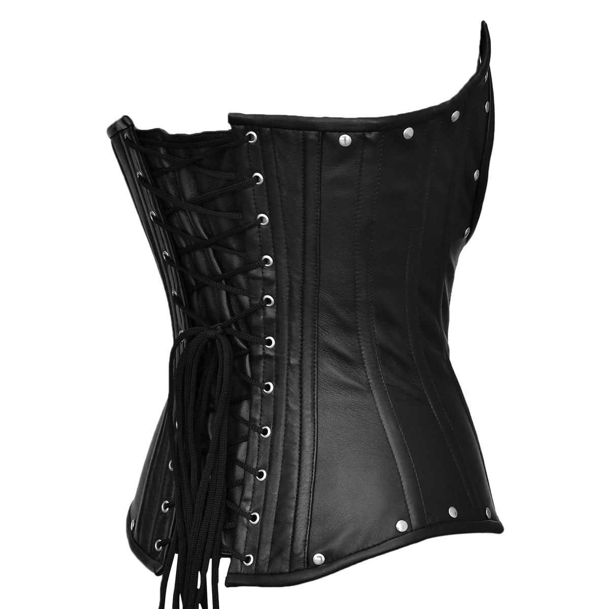 Green Lacemade corset - Mid bust – Miss Leather Online