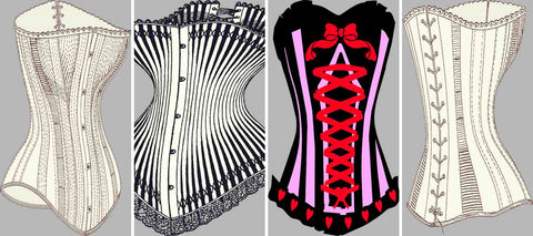 Types Of Corsets Based On Silhouette