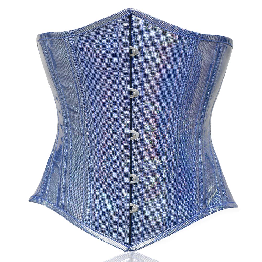 BY.DYLN Jamison Corset in Light Blue