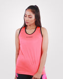 pink tank top