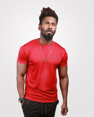 Red Drifit Tee