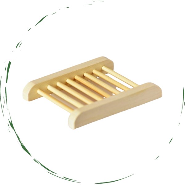 Natural Bamboo Soap Bar Dish - Taplike product image