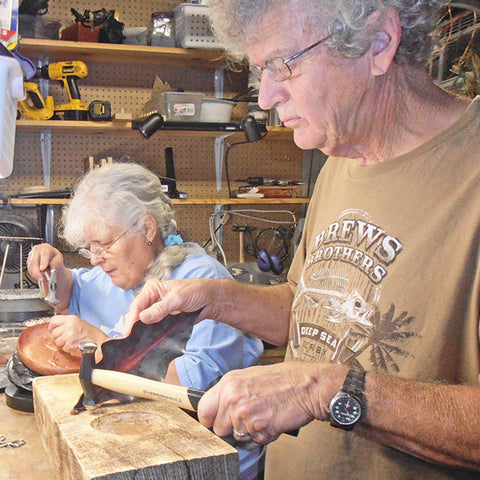 Don & Louise at Work